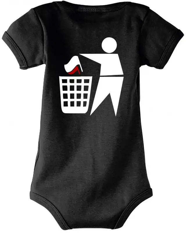 Baby Kurzarm Body (Keinen Bock auf Zecken) Bild 2