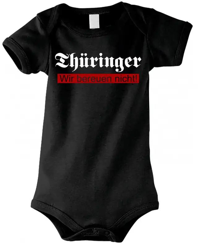 Baby Kurzarm Body (Thüringer, wir bereuen nicht)