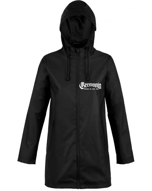 Bestickte Damen Jacke "Hell" (Germania, Deutsch ist mein Sinn)