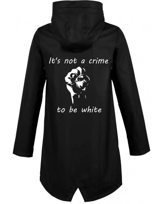 Bestickte Damen Jacke "Hell" (Its not a crime to be white) Bild 2