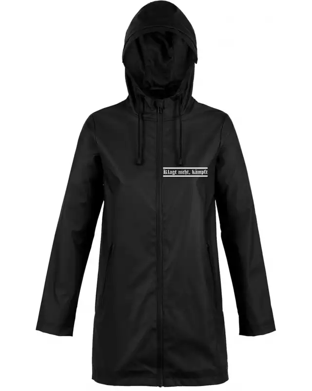 Bestickte Damen Jacke "Hell" (Klagt nicht kämpft)