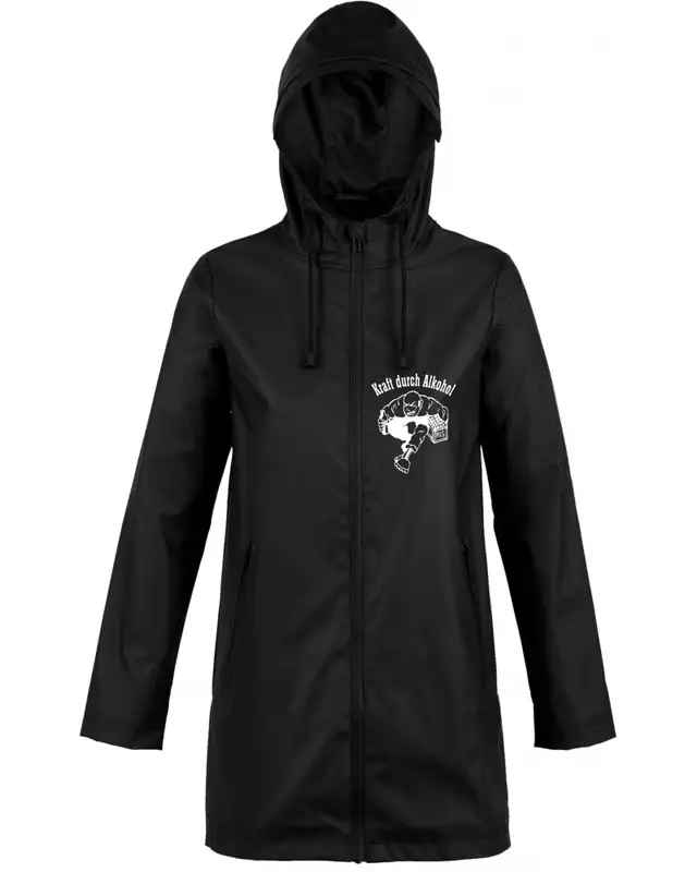 Bestickte Damen Jacke "Hell" (Kraft durch Alkohol)