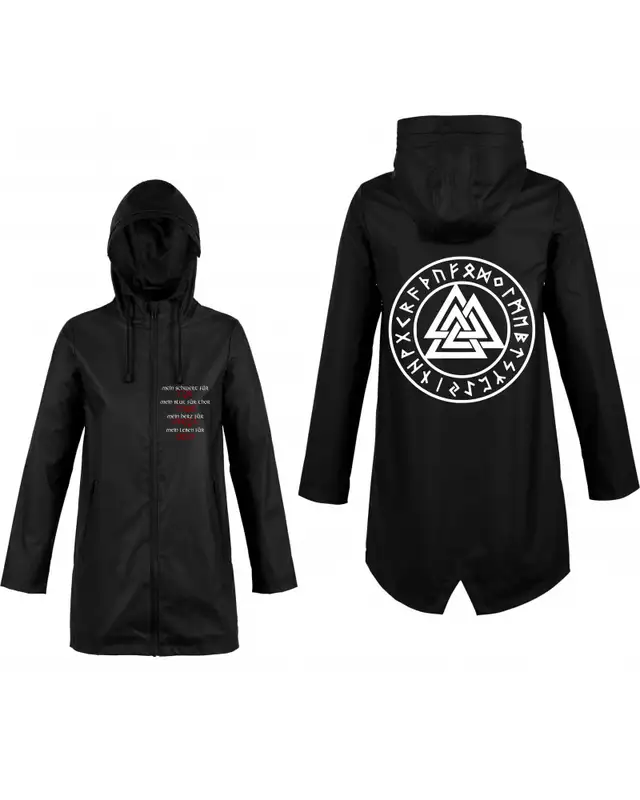 Bestickte Damen Jacke "Hell" (Mein Schwert für Tyr) Bild 3