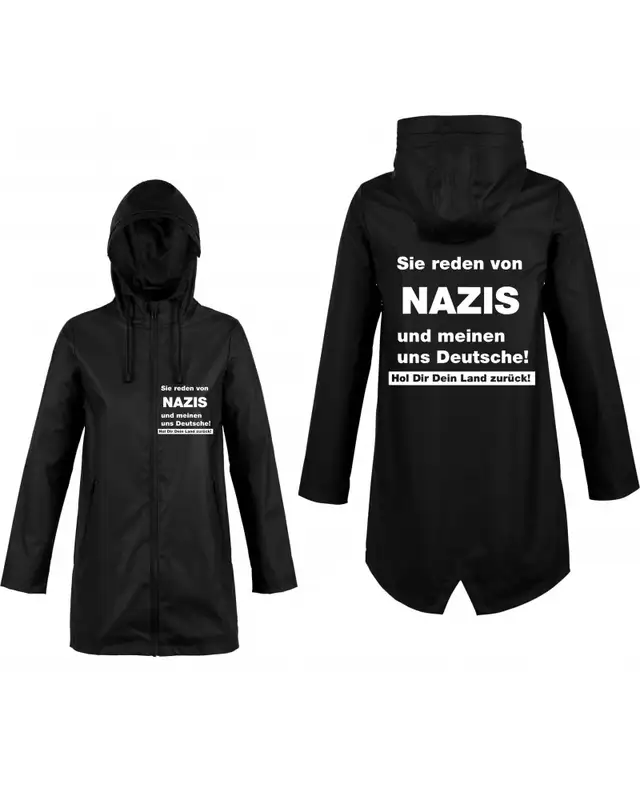 Bestickte Damen Jacke "Hell" (Sie reden von Nazis) Bild 6
