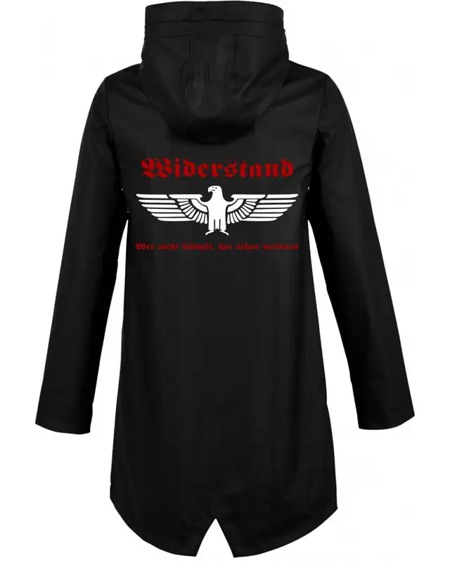 Bestickte Damen Jacke "Hell" (Widerstand, wer nicht kämpft hat verloren) Bild 4
