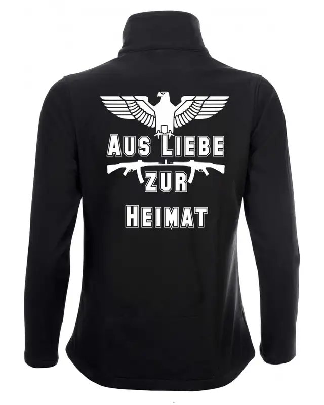 Bestickte Damen Softshell Jacke "2 Lagen" (Aus liebe zur Heimat) Bild 2