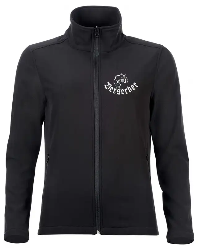 Bestickte Damen Softshell Jacke "2 Lagen" (Berserker)