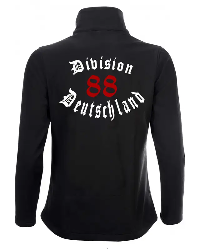 Bestickte Damen Softshell Jacke "2 Lagen" (Division 88 Deutschland) Bild 2
