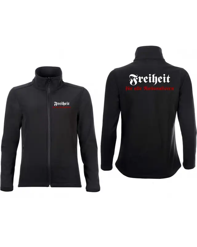 Bestickte Damen Softshell Jacke "2 Lagen" (Freiheit) Bild 3