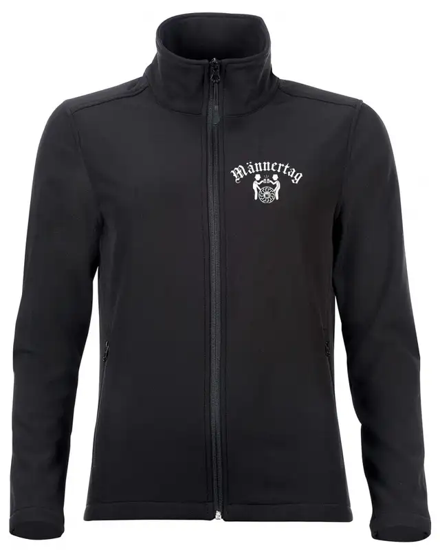 Bestickte Damen Softshell Jacke "2 Lagen" (Männertag)
