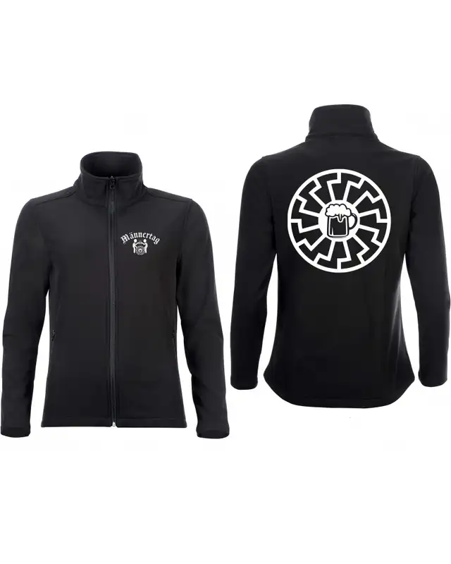 Bestickte Damen Softshell Jacke "2 Lagen" (Männertag) Bild 3