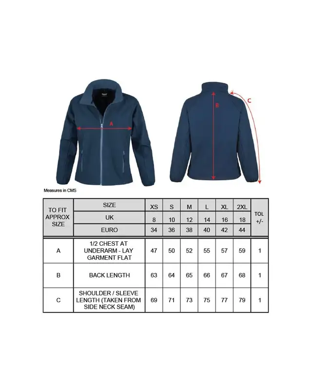 Bestickte Damen Softshell Jacke "2 Lagen" (Mg42 Einigkeit, Recht und Freiheit) Bild 4