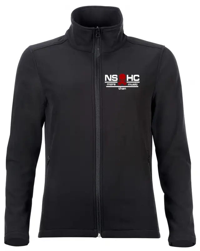 Bestickte Damen Softshell Jacke "2 Lagen" (NS HC, more than music)