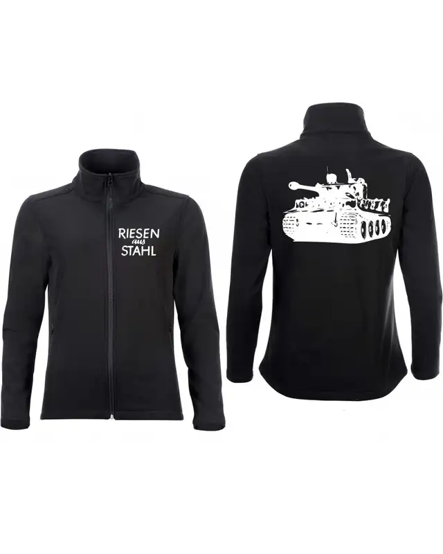 Bestickte Damen Softshell Jacke "2 Lagen" (Riesen aus Stahl) Bild 3