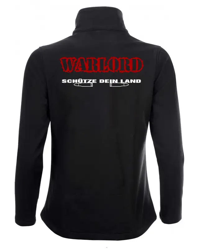 Bestickte Damen Softshell Jacke "2 Lagen" (Warlord, schütze dein Land) Bild 2