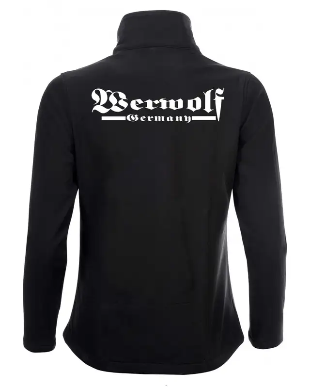 Bestickte Damen Softshell Jacke "2 Lagen" (Werwolf Germany ohne Wolf) Bild 2