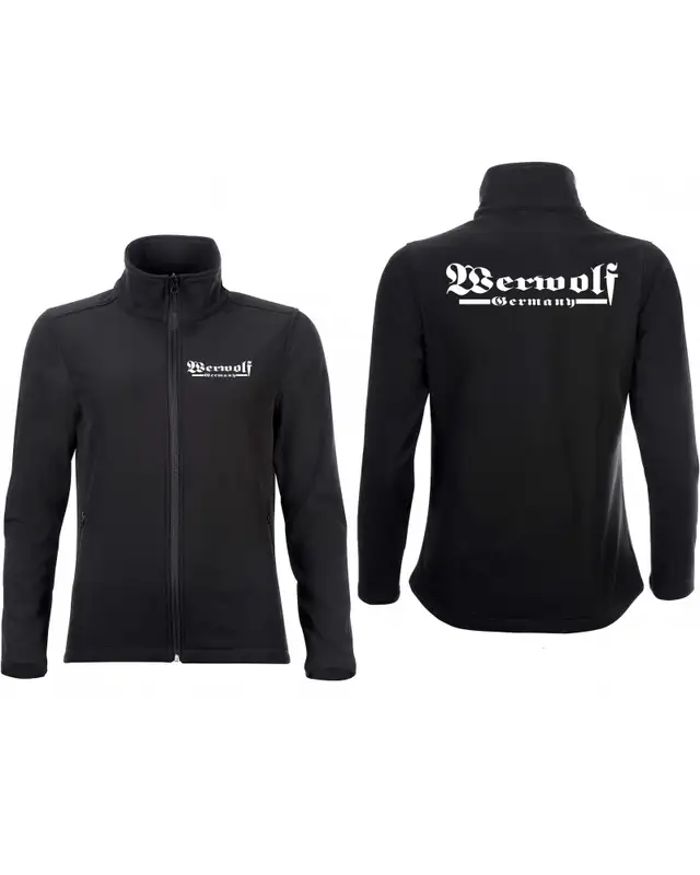 Bestickte Damen Softshell Jacke "2 Lagen" (Werwolf Germany ohne Wolf) Bild 3