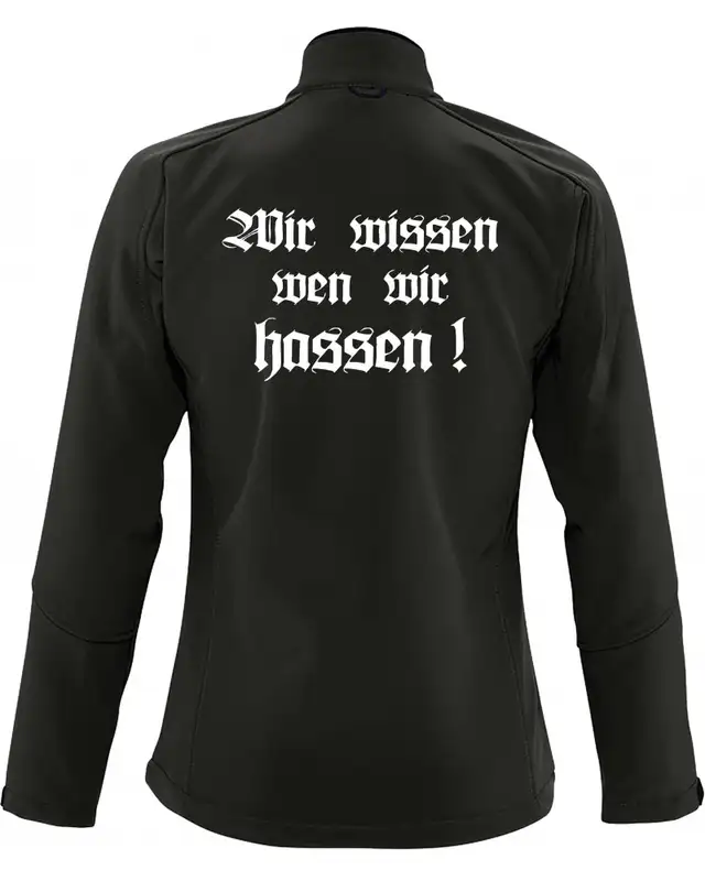 Bestickte Damen Softshell Jacke "3 Lagen" (Berserker) Bild 2
