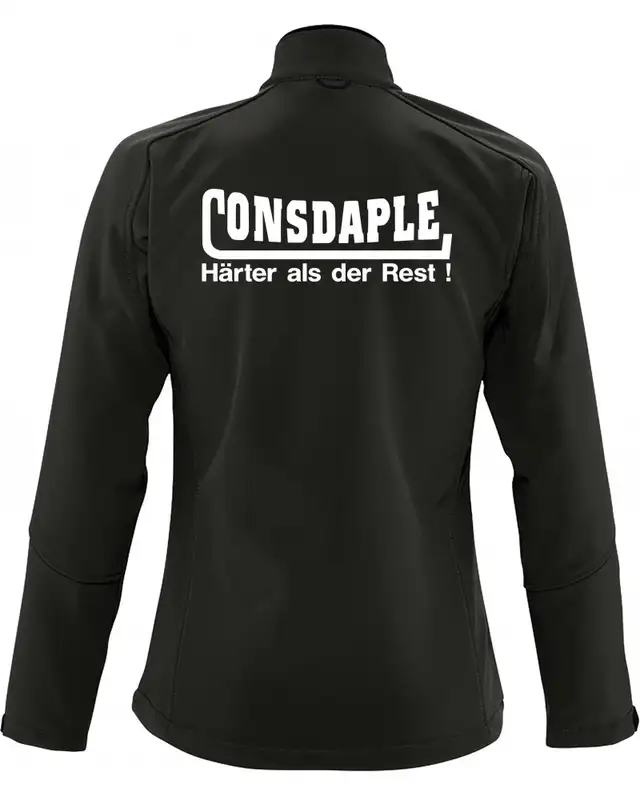 Bestickte Damen Softshell Jacke "3 Lagen" (Consdaple, härter als der Rest) Bild 2
