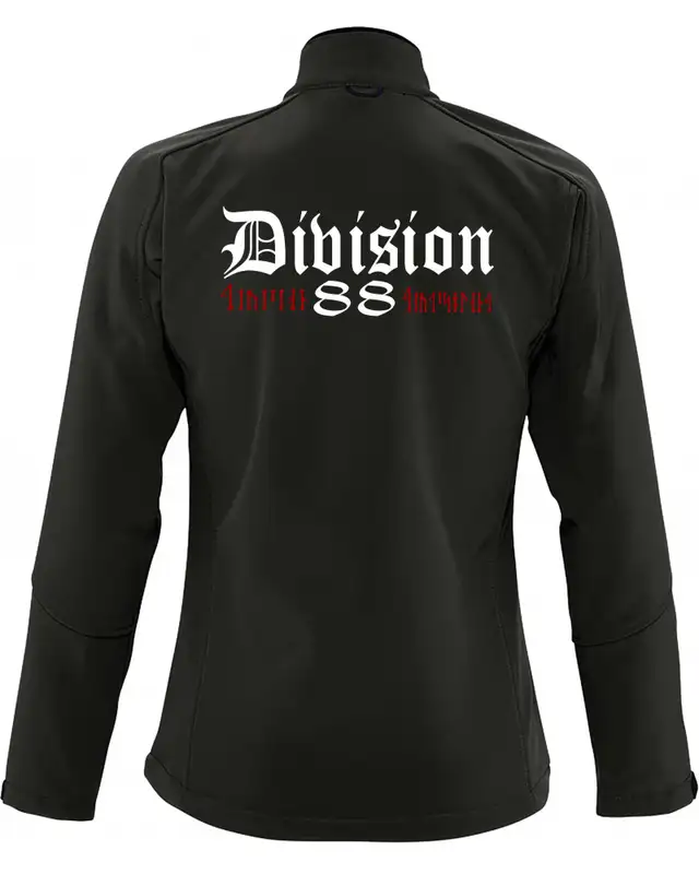 Bestickte Damen Softshell Jacke "3 Lagen" (Division 88 Runen) Bild 2