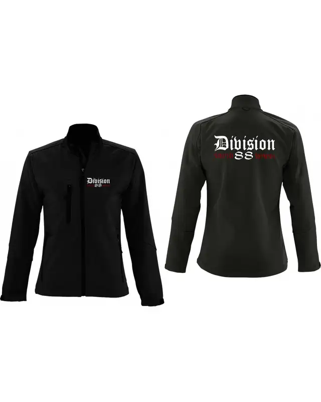 Bestickte Damen Softshell Jacke "3 Lagen" (Division 88 Runen) Bild 3