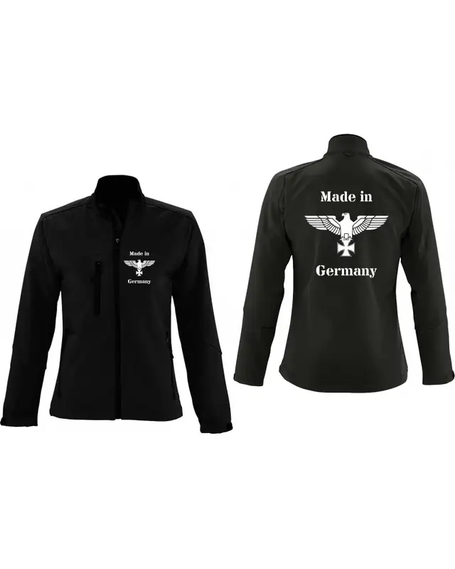 Bestickte Damen Softshell Jacke "3 Lagen" (Made in Germany) Bild 3