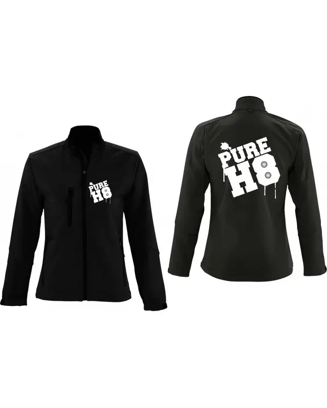Bestickte Damen Softshell Jacke "3 Lagen" (Pure H8) Bild 3