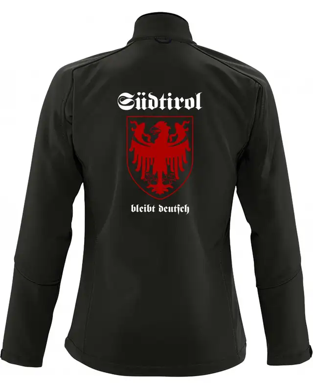 Bestickte Damen Softshell Jacke "3 Lagen" (Südtirol bleibt deutsch) Bild 2