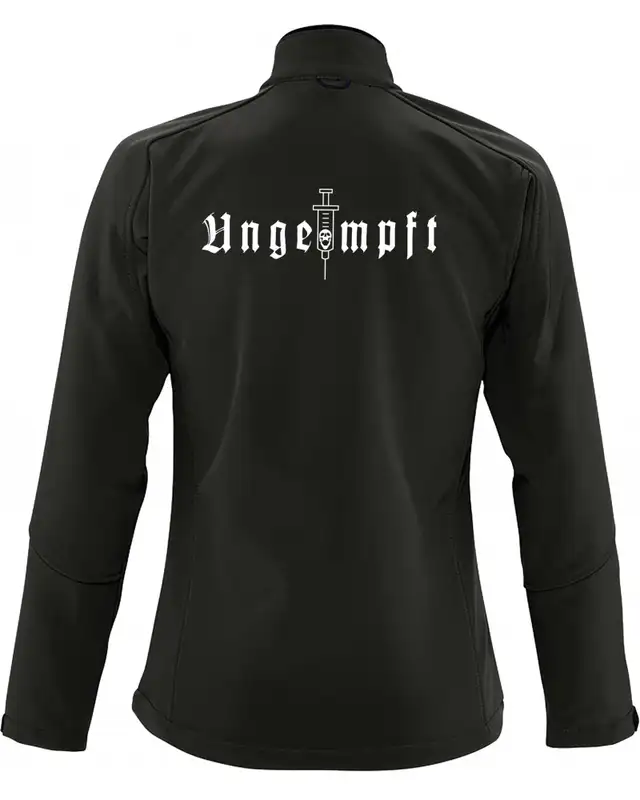 Bestickte Damen Softshell Jacke "3 Lagen" (Ungeimpft, Einfarbig) Bild 2