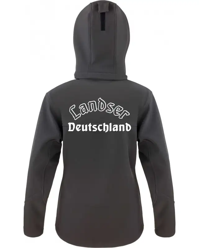 Bestickte Damen Softshell Kapuzenjacke (Landser Deutschland) Bild 2