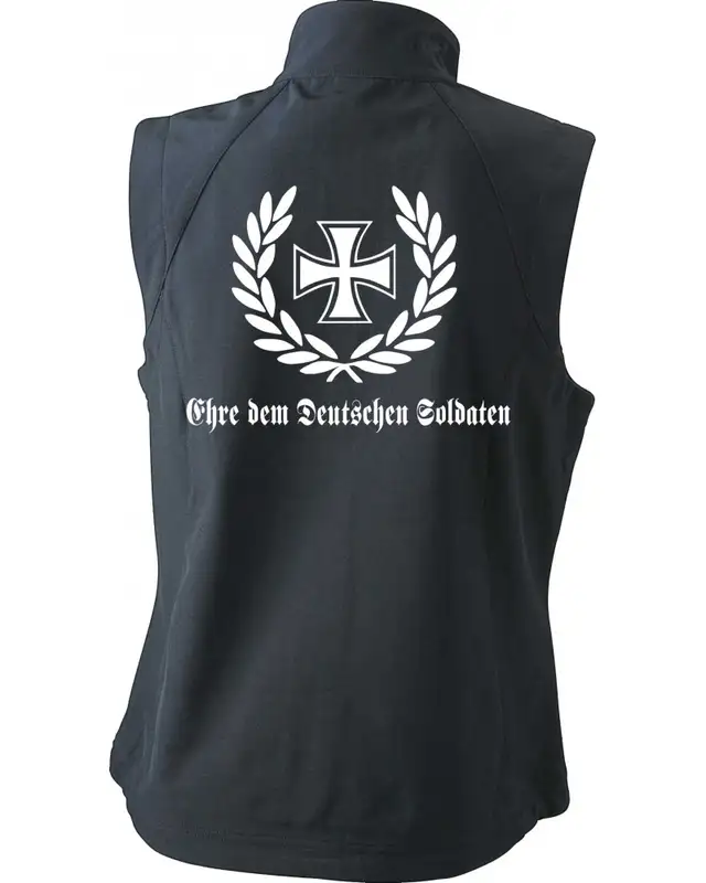 Bestickte Damen Weste (Ehre dem Deutschen Soldaten) Bild 2