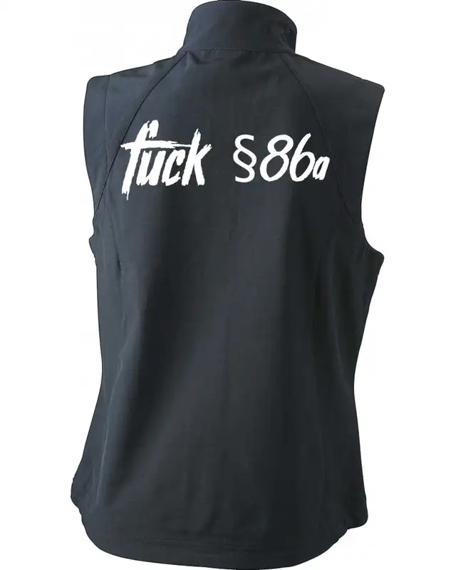 Bestickte Damen Weste (Fuck 86a) Bild 2