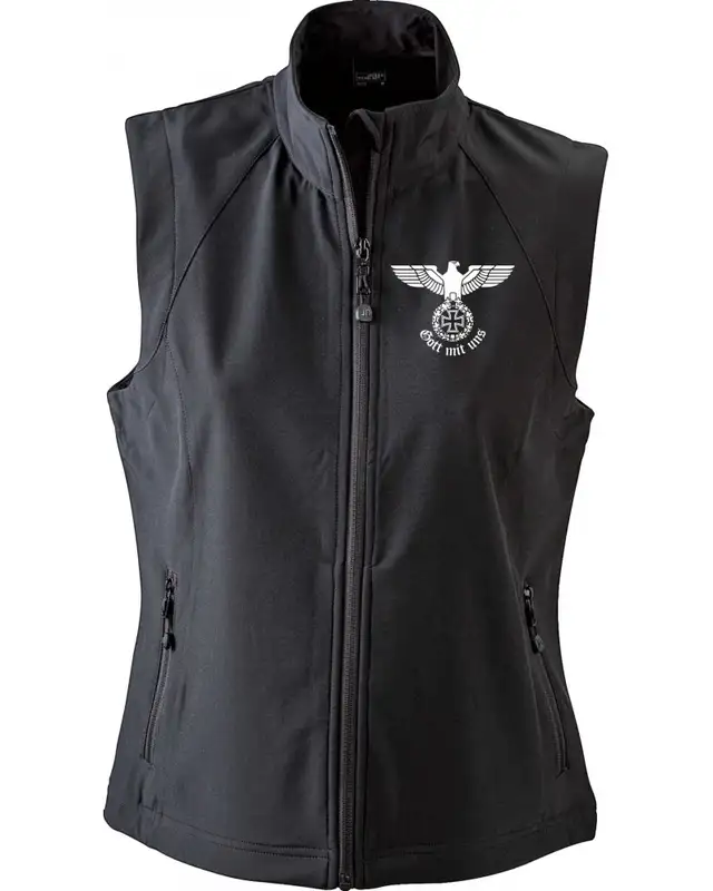 Bestickte Damen Weste (Gott mit uns)