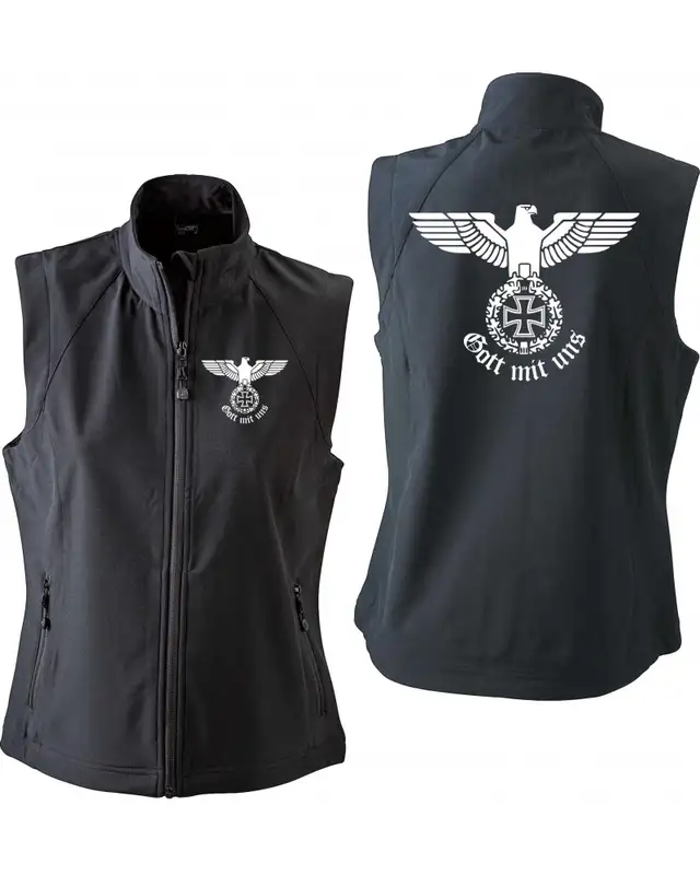 Bestickte Damen Weste (Gott mit uns) Bild 3