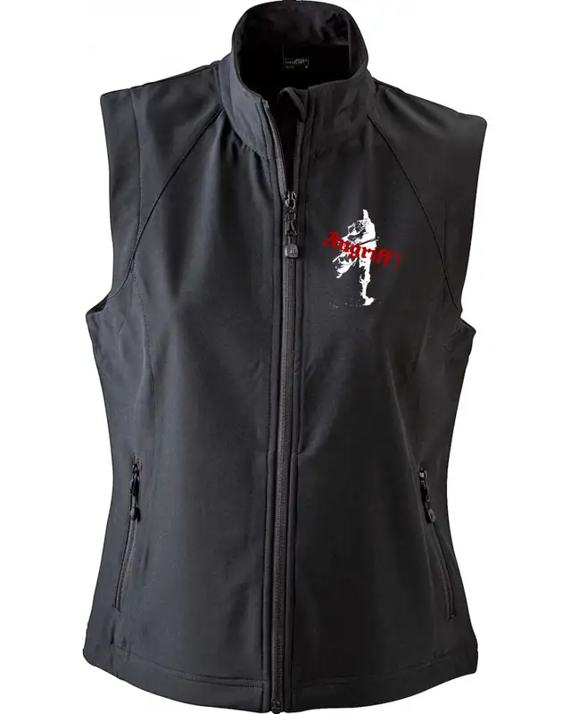 Bestickte Damen Weste (Soldat, Angriff)