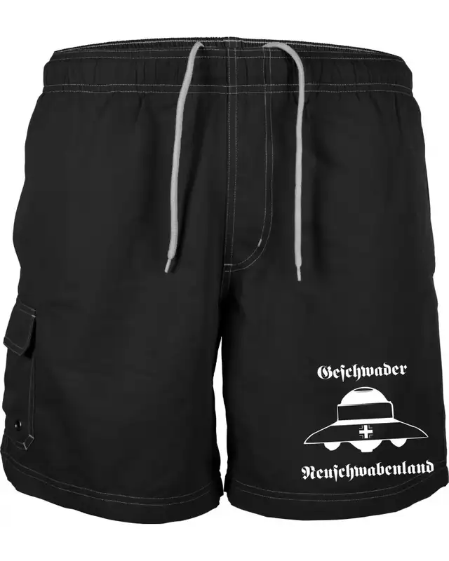 Bestickte Herren Badehose (Geschwader Neuschwabenland)