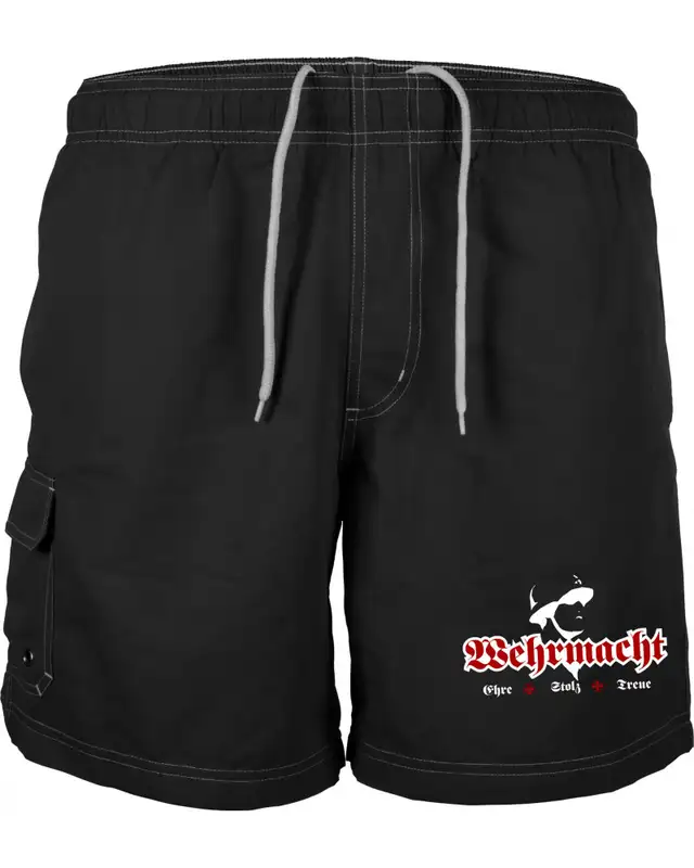 Bestickte Herren Badehose (Wehrmacht, ehre stolz treue)