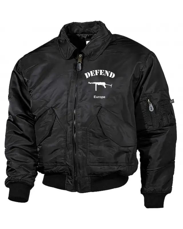 Bestickte Herren CWU Jacke (Defend Europe)