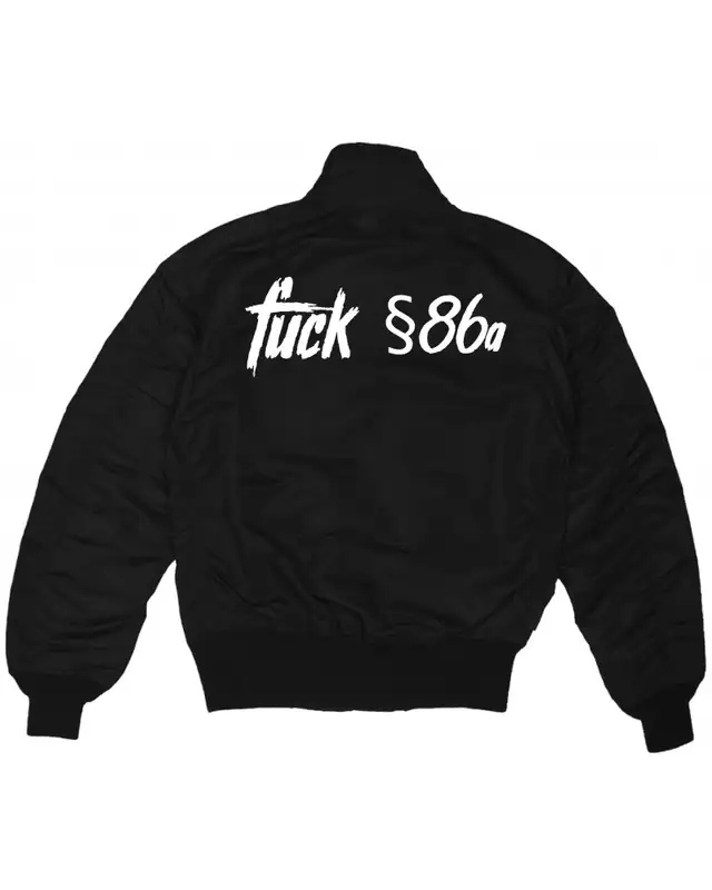 Bestickte Herren CWU Jacke (Fuck 86a) Bild 2