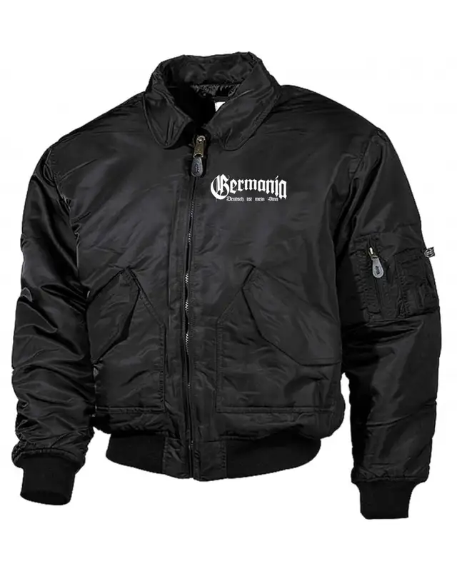 Bestickte Herren CWU Jacke (Germania, Deutsch ist mein Sinn)