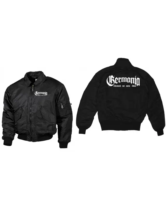 Bestickte Herren CWU Jacke (Germania, Deutsch ist mein Sinn) Bild 3