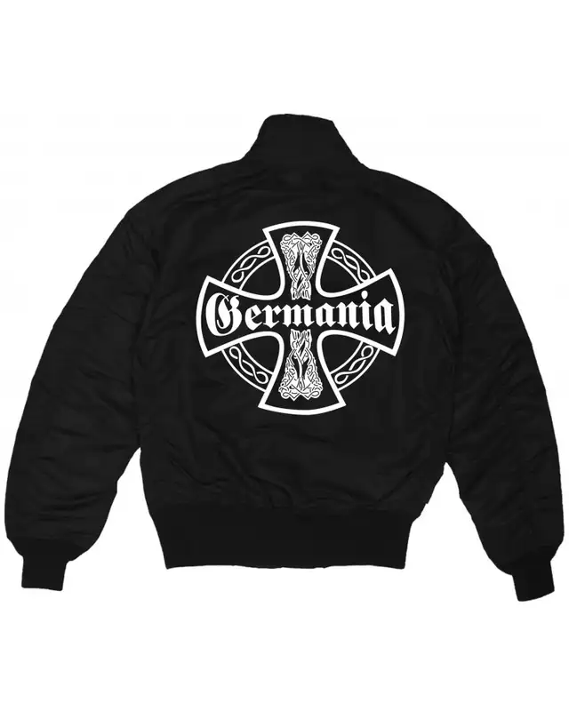Bestickte Herren CWU Jacke (Germania, Kreuz) Bild 2