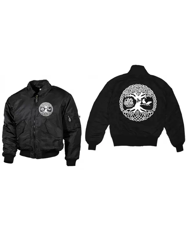 Bestickte Herren CWU Jacke (Lebensbaum) Bild 3