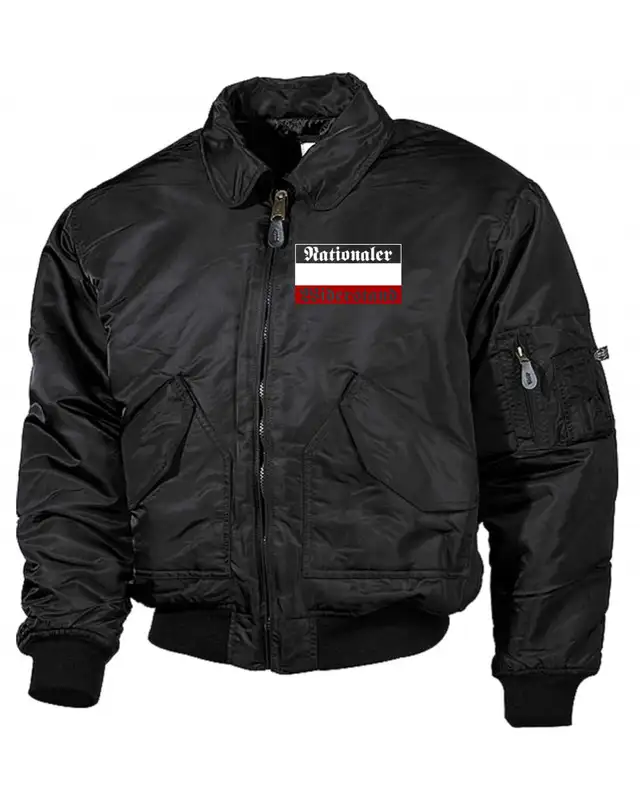 Bestickte Herren CWU Jacke (Nationaler Widerstand)