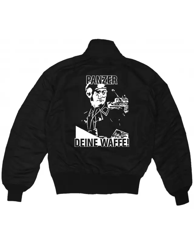 Bestickte Herren CWU Jacke (Panzer, deine Waffe!) Bild 2