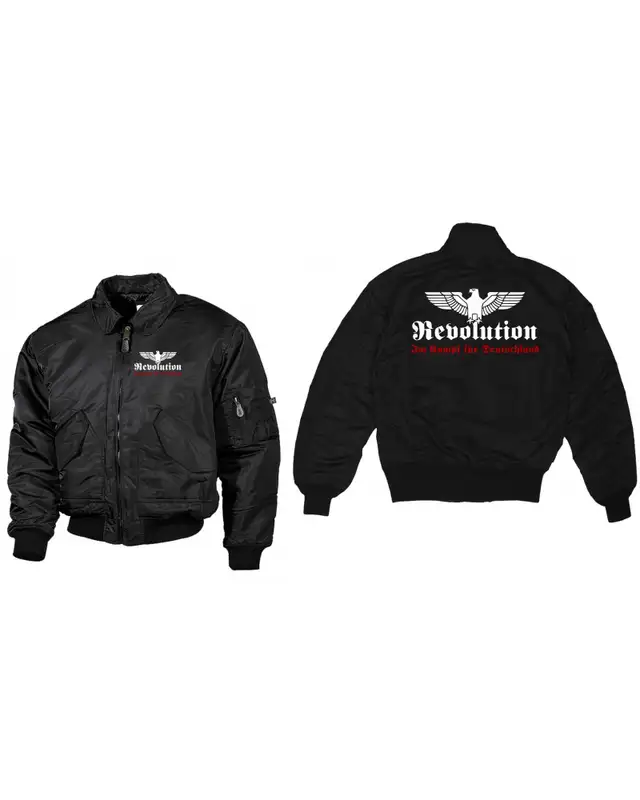 Bestickte Herren CWU Jacke (Revolution Deutschland) Bild 3