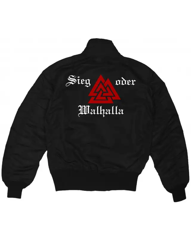 Bestickte Herren CWU Jacke (Sieg oder Walhalla) Bild 2