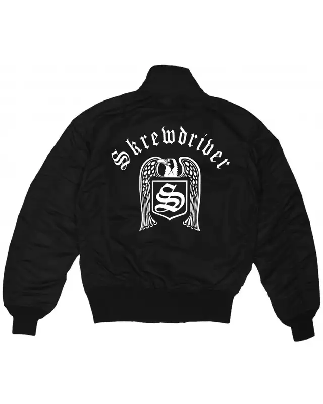 Bestickte Herren CWU Jacke (Skrewdriver) Bild 2