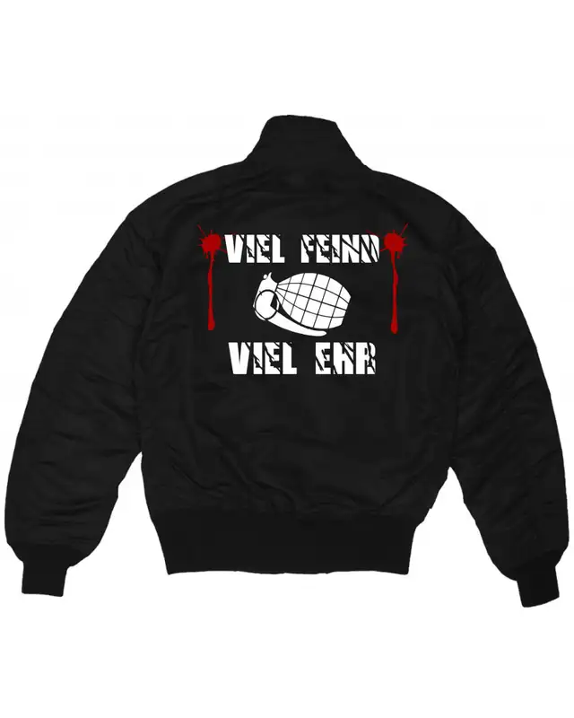 Bestickte Herren CWU Jacke (Viel feind viel Ehr) Bild 2