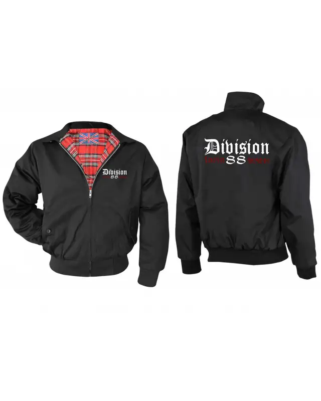 Bestickte Herren Harrington Jacke (Division 88 Runen) Bild 3
